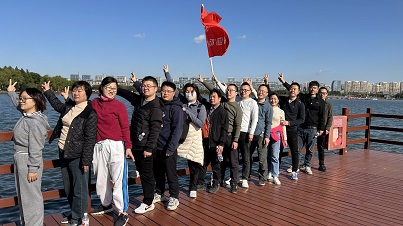 虎丘湿地公园徒步